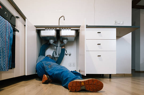 Professional Plumbing technician working in Red Oak, IA